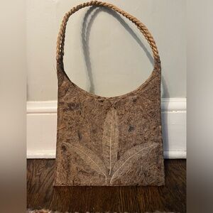 Unique Handmade handbag made out of paper from the Philippines